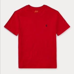 RALPH LAUREN red polo with logo